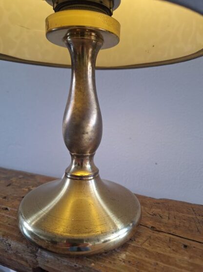 Vintage lampje goudkleurige voet - Afbeelding 2